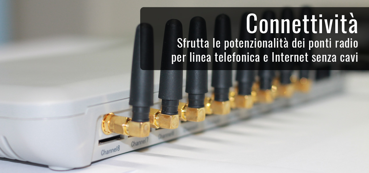 Connessione adsl senza fili