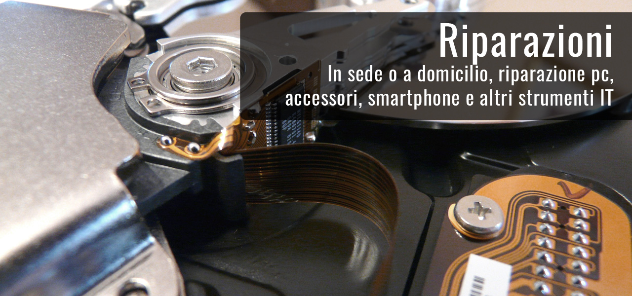 Riparazioni pc, hardware e smartphone